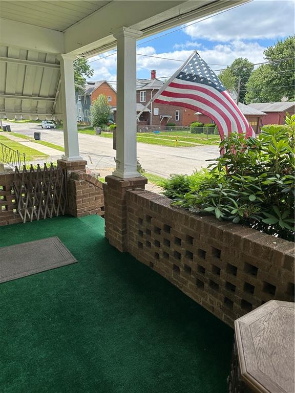 527 Carbon Street Butler, PA 16001 - Photo 19 of 19 a view of a porch with a yard