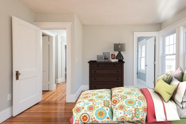 39 Willoughby Road Milton, MA 02186 - Photo 13 of 20 a bedroom with a bed and dresser