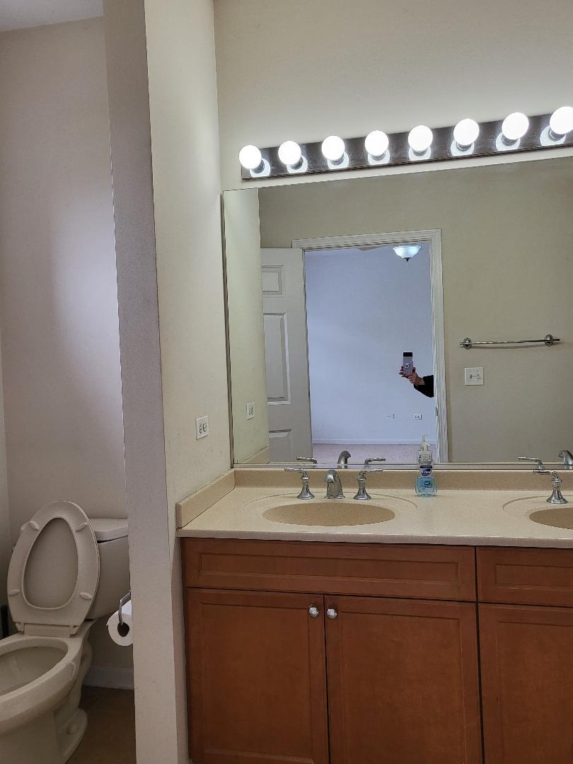 758 West 15th Street, Unit 3B Chicago, IL 60607 - Photo 12 of 30 a bathroom with a sink and a mirror