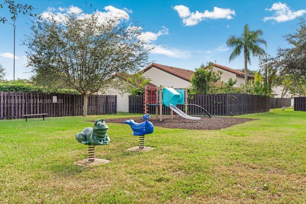 11256 Southwest 90th Lane, Unit 11256 Miami, FL 33176 - Photo 31 of 36 a view of a house with backyard and sitting area