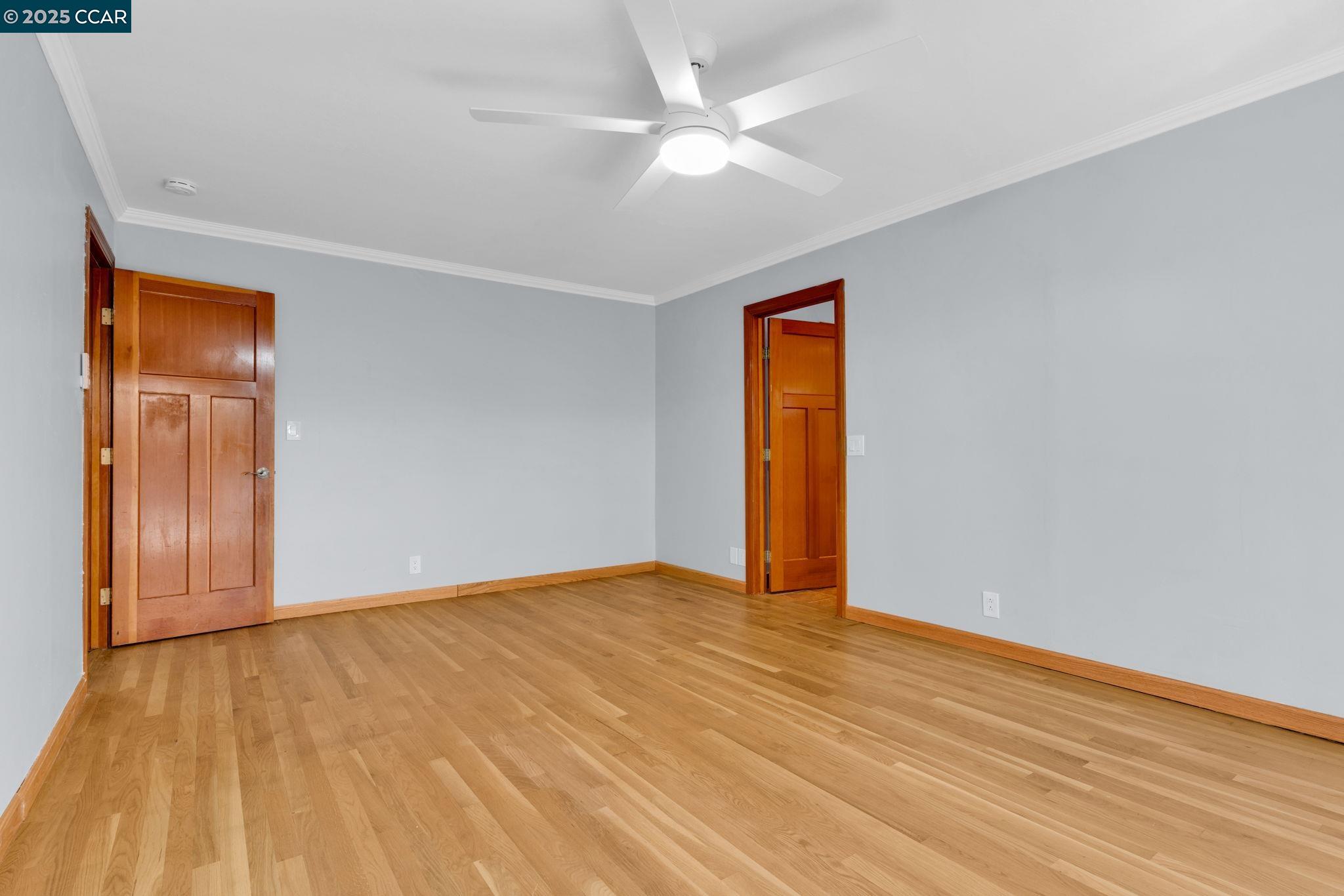 920 Palmer Road Walnut Creek, CA 94596 - Photo 28 of 47 a view of an empty room with wooden floor