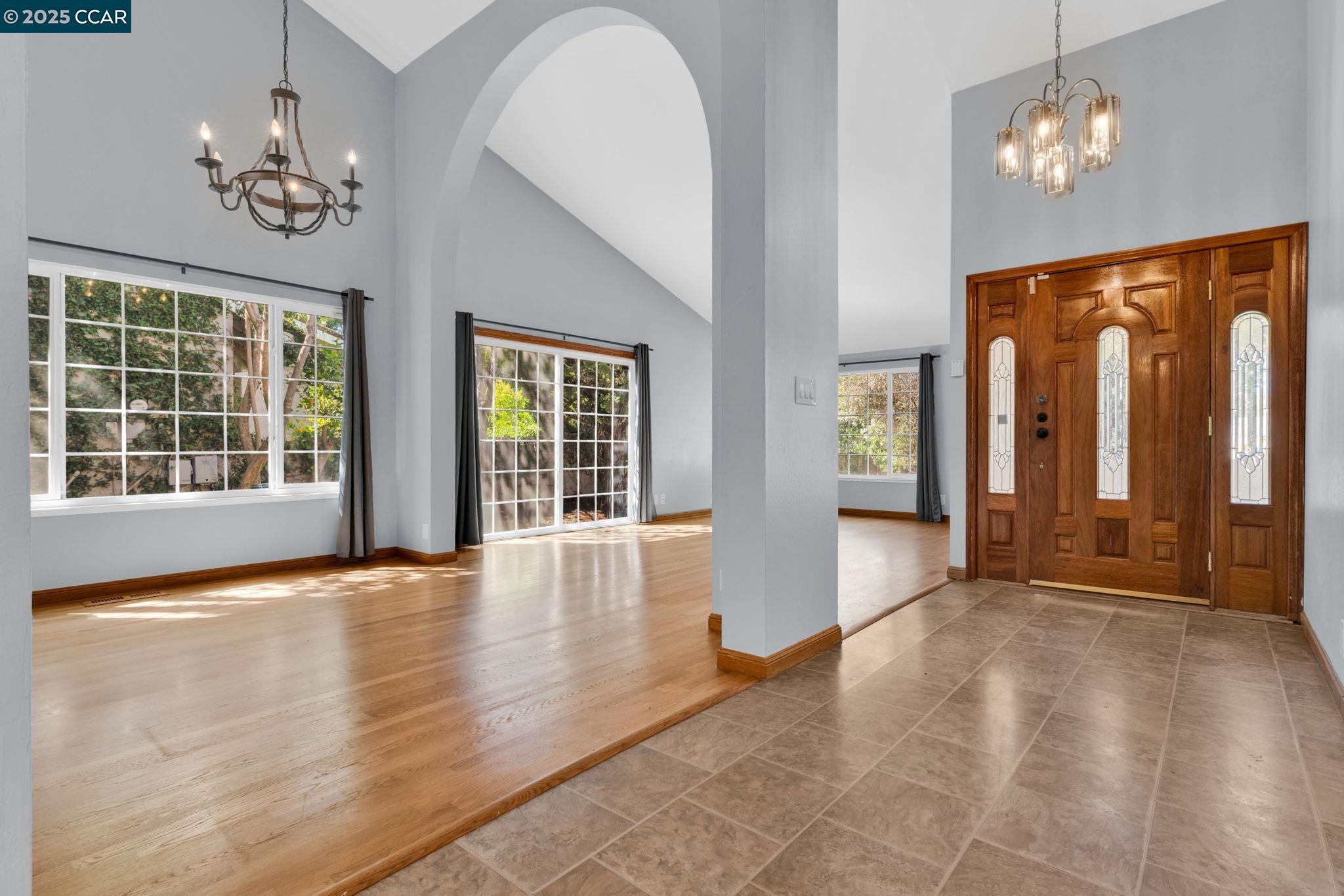 920 Palmer Road Walnut Creek, CA 94596 - Photo 46 of 47 a view of an empty room with wooden floor and a window
