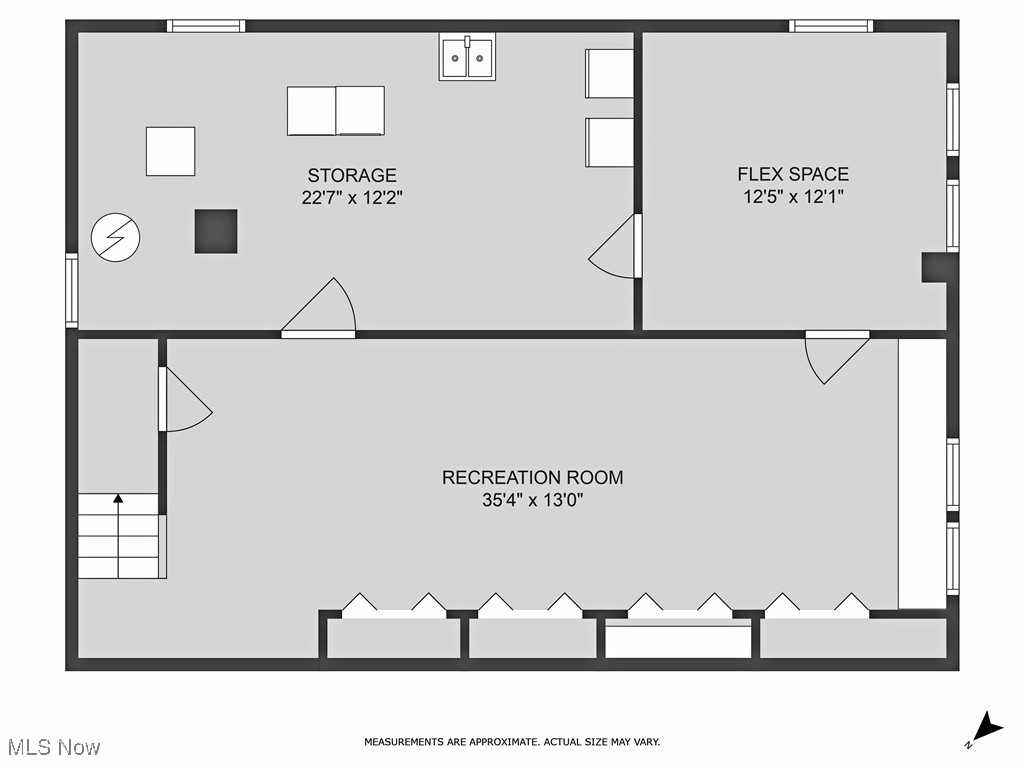 2104 Brookshire Road Akron, OH 44313 - Photo 44 of 44 Floor Plan - Lower Level