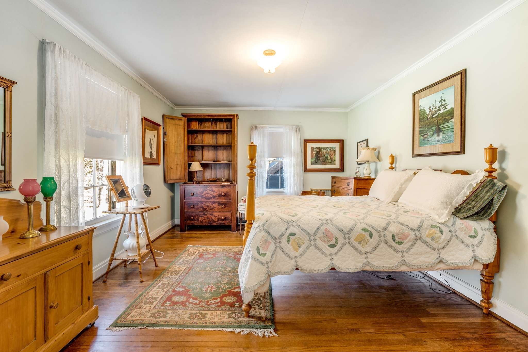 2429 Bear Road Nashville, TN 37215 - Photo 17 of 22 a bedroom with a large bed and a couch