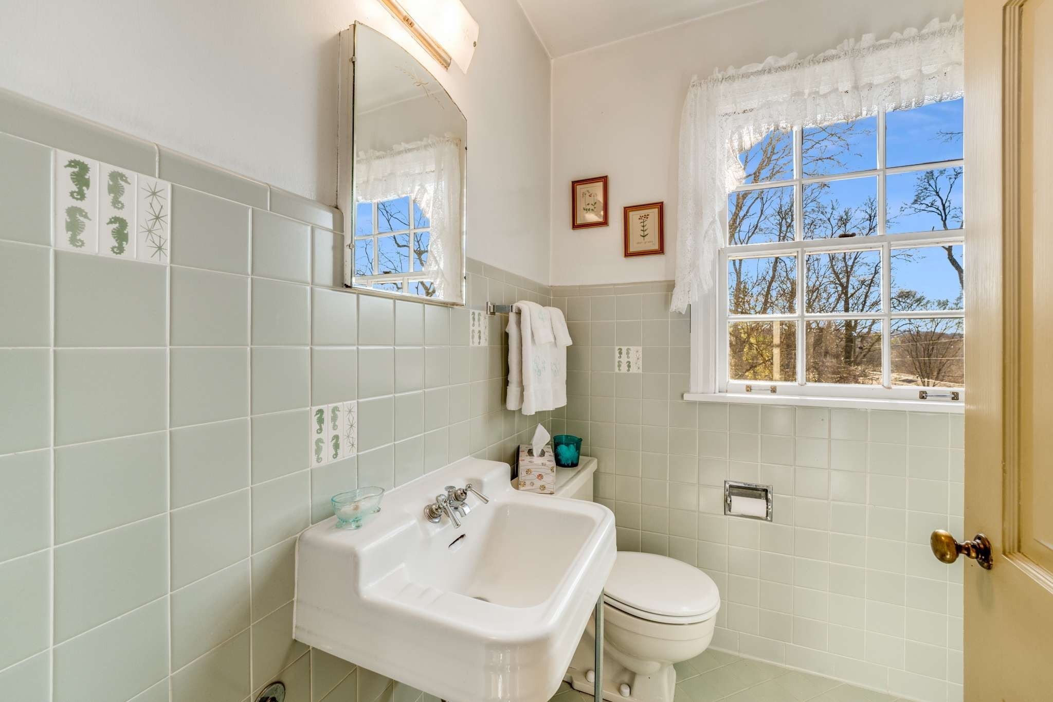2429 Bear Road Nashville, TN 37215 - Photo 19 of 22 a bathroom with a sink mirror and toilet