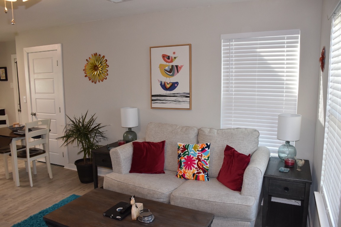 3775 County Road 463 Elgin, TX 78621 - Photo 16 of 28 Living room featuring wood finished floors
