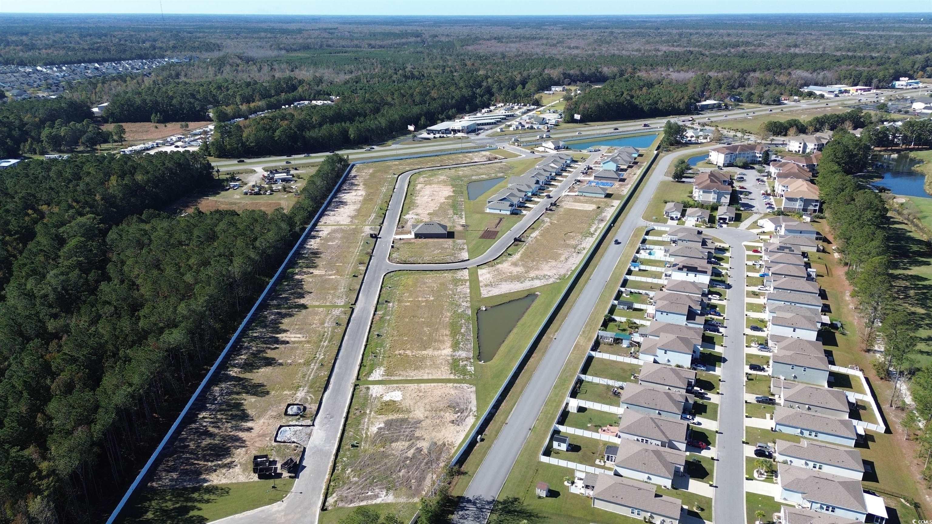 573 Duvall Street Longs, SC 29568 - Photo 14 of 14 Drone / aerial view with a water view