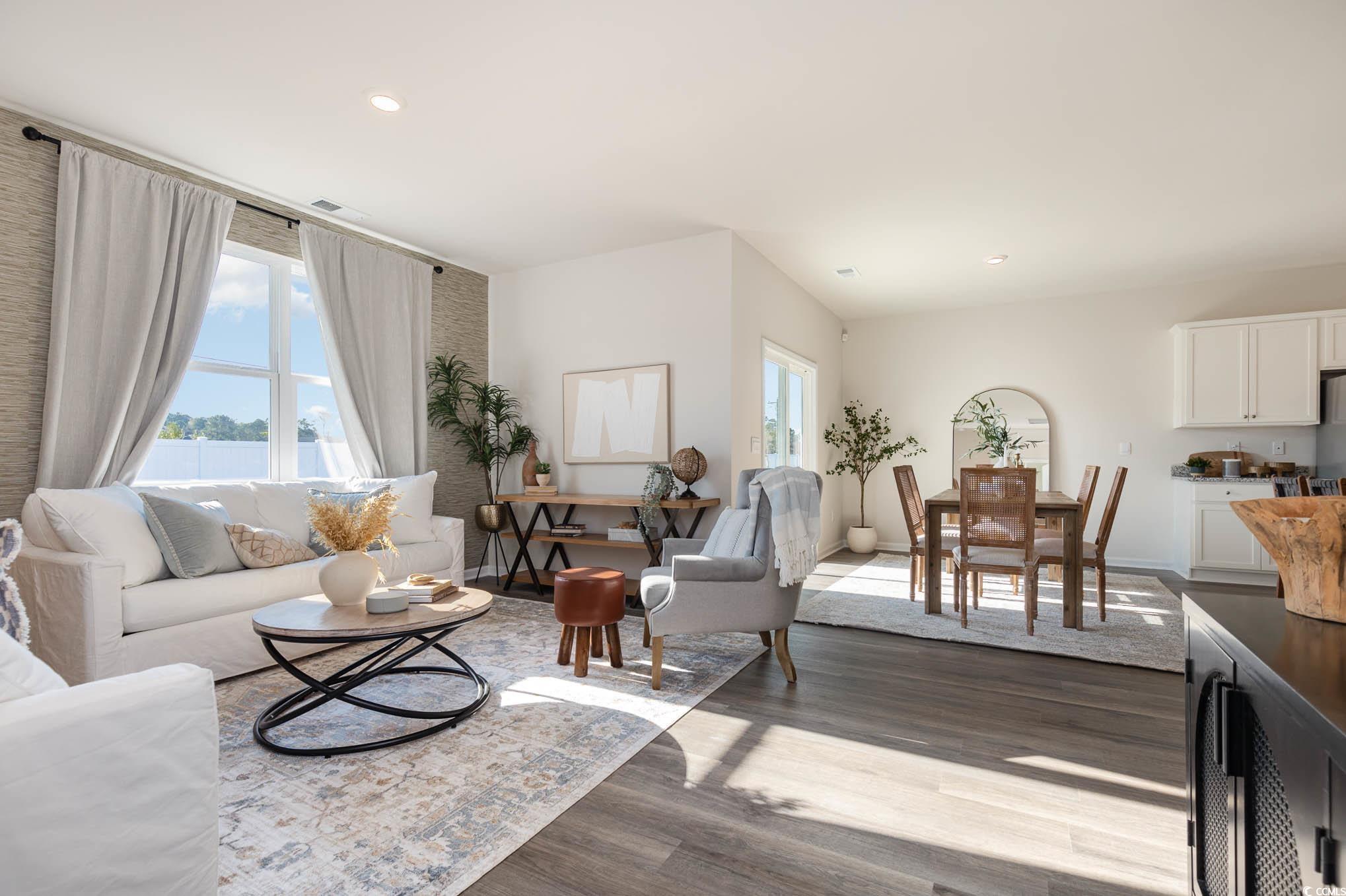 573 Duvall Street Longs, SC 29568 - Photo 7 of 14 Living room with light wood-type flooring