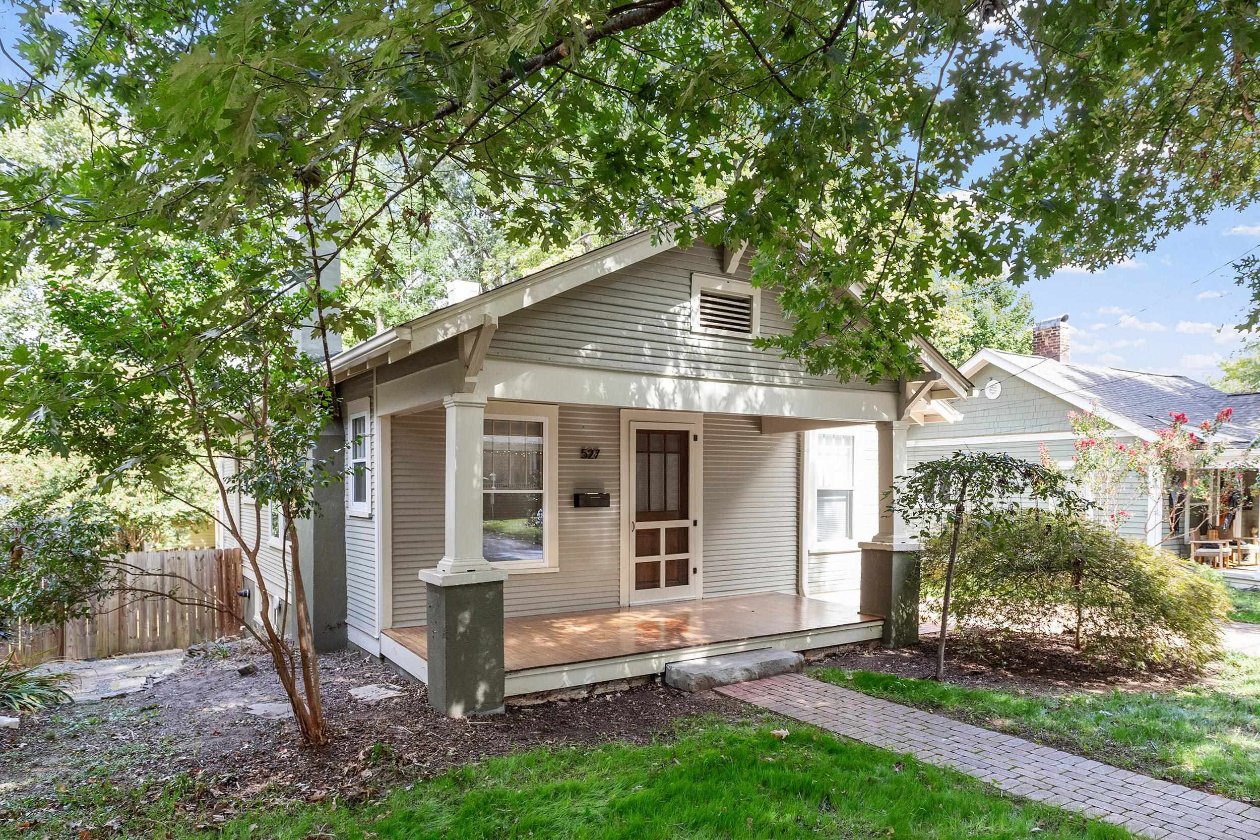527 Euclid Street Raleigh, NC 27604 - Photo 2 of 27 front view of a house with a yard