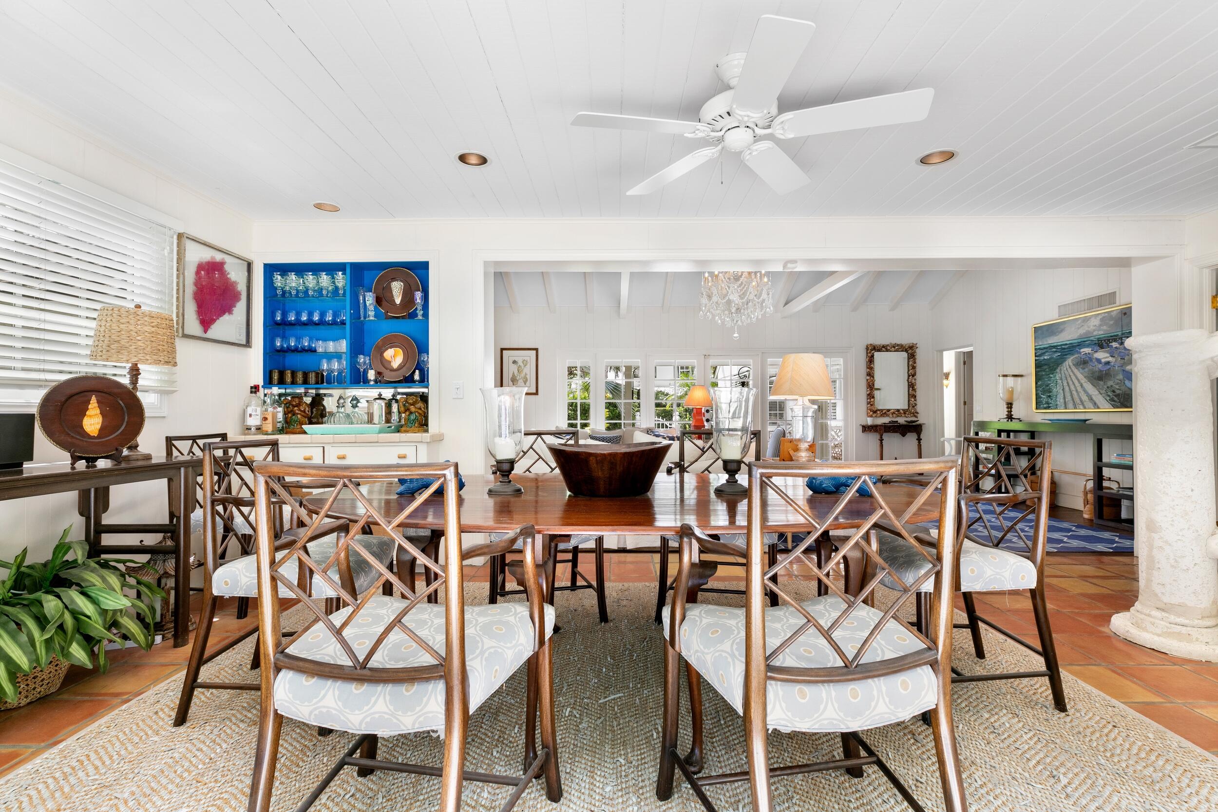 285 Orange Grove Road Palm Beach, FL 33480 - Photo 11 of 29 a dining room with furniture and wooden floor