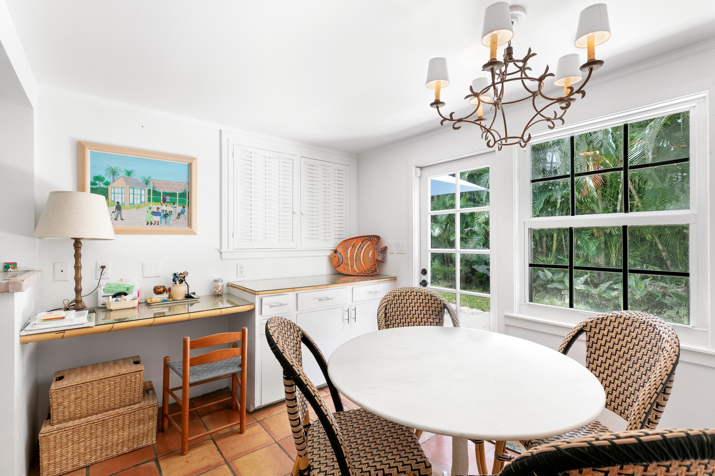 285 Orange Grove Road Palm Beach, FL 33480 - Photo 14 of 29 a dining room with furniture and window
