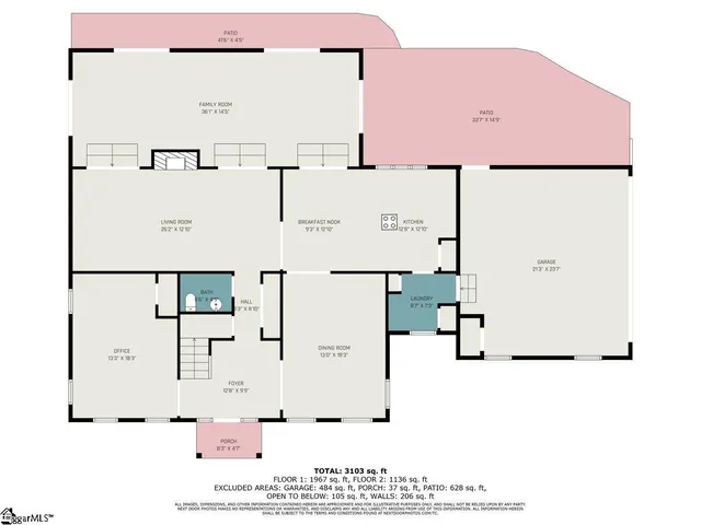 $449,900 | 101 Clarendon Drive, Anderson, SC 29621