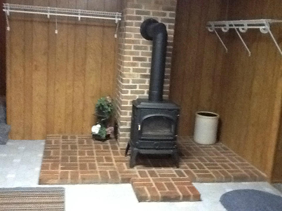181 Round Hill Road Rocky Mount, VA 24151 - Photo 35 of 53 27 LL Kitchen with Wood Stove