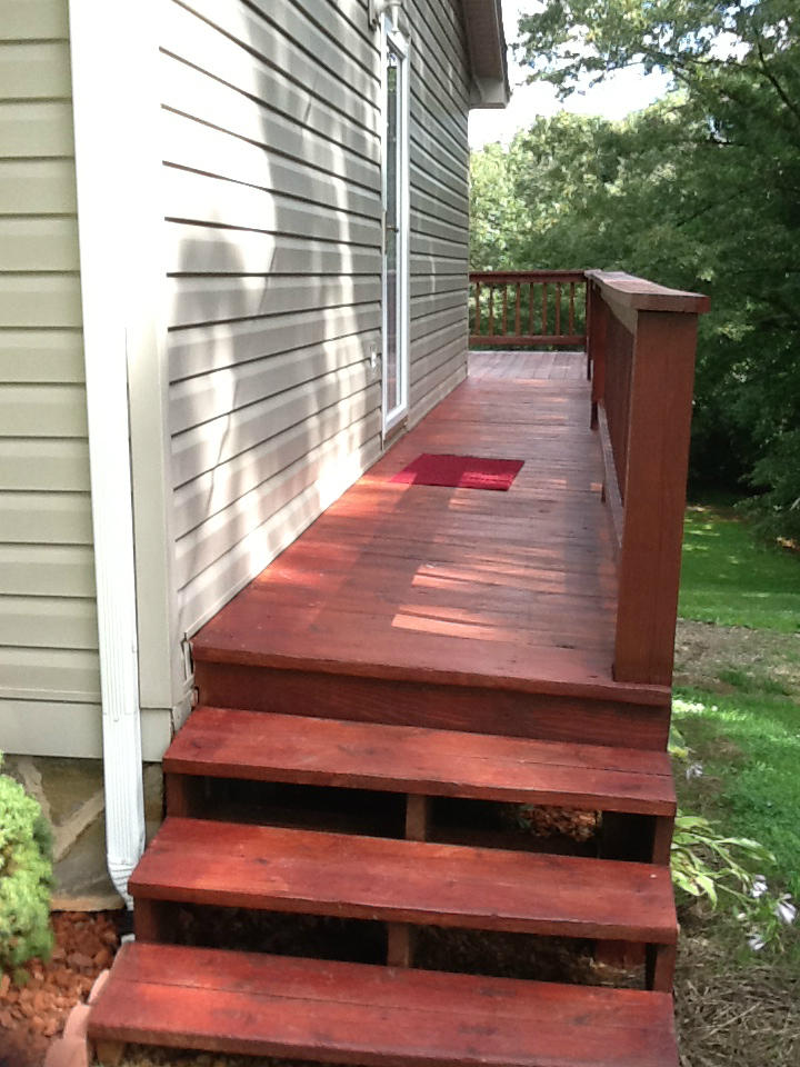 181 Round Hill Road Rocky Mount, VA 24151 - Photo 45 of 53 37 Side Entrance to Back Deck