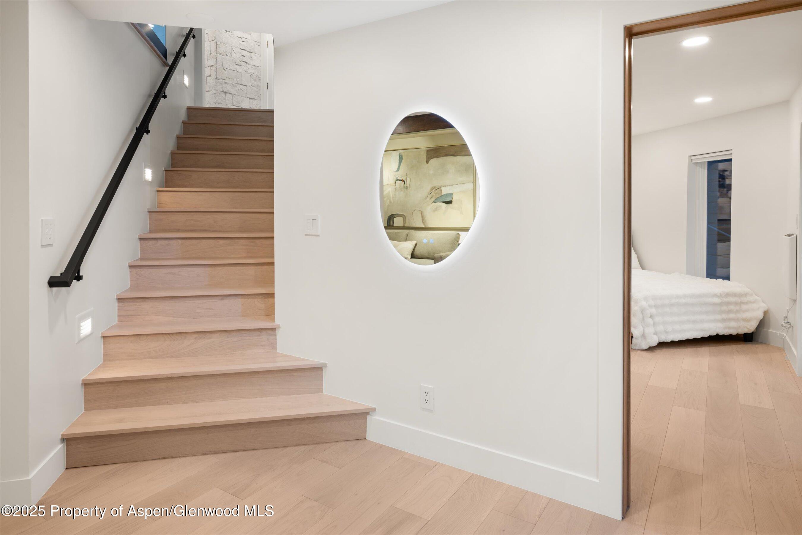 75 Bennett Court Aspen, CO 81611 - Photo 44 of 65 a view of entryway with wooden floor