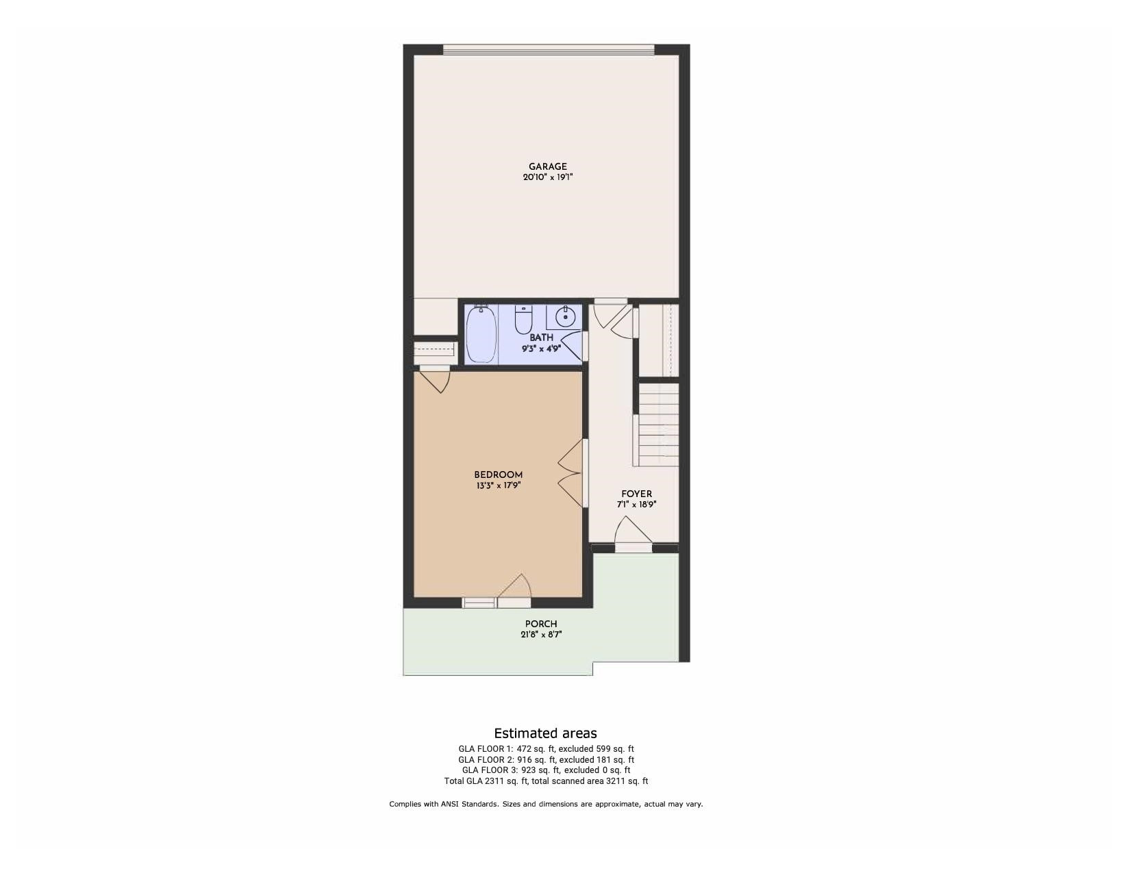 2925 Great Lawn Road Apex, NC 27502 - Photo 55 of 59 First Floor