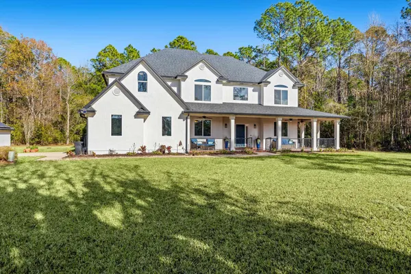 a view of front door
