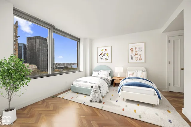 a view of lake and mountain