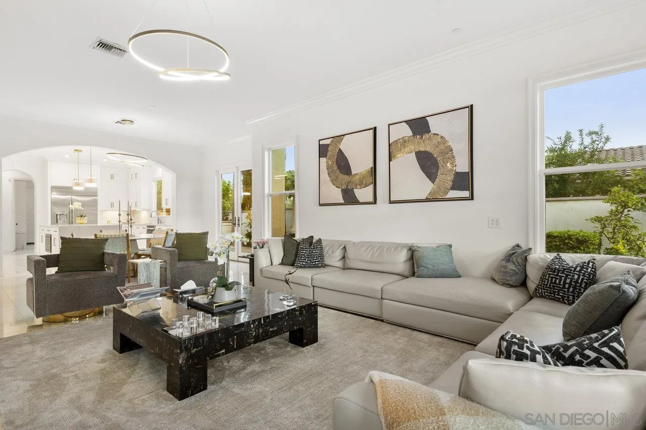 17133 Castello Circle San Diego, CA 92127 - Photo 24 of 48 a living room with furniture and a large window