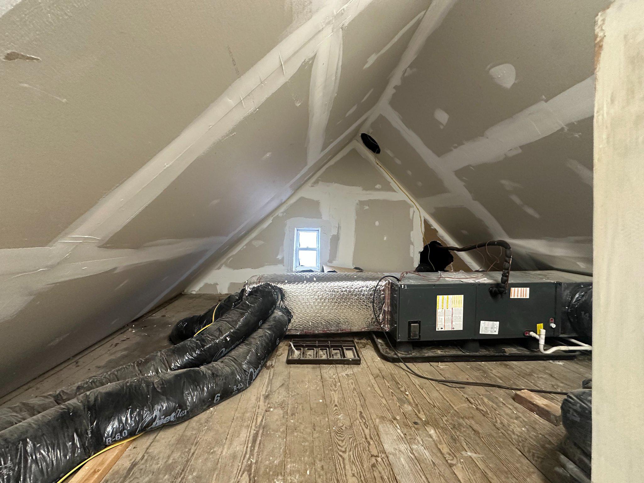 108 Bell Street Dover, DE 19901 - Photo 15 of 16 Spacious attic with mechanics and storage.