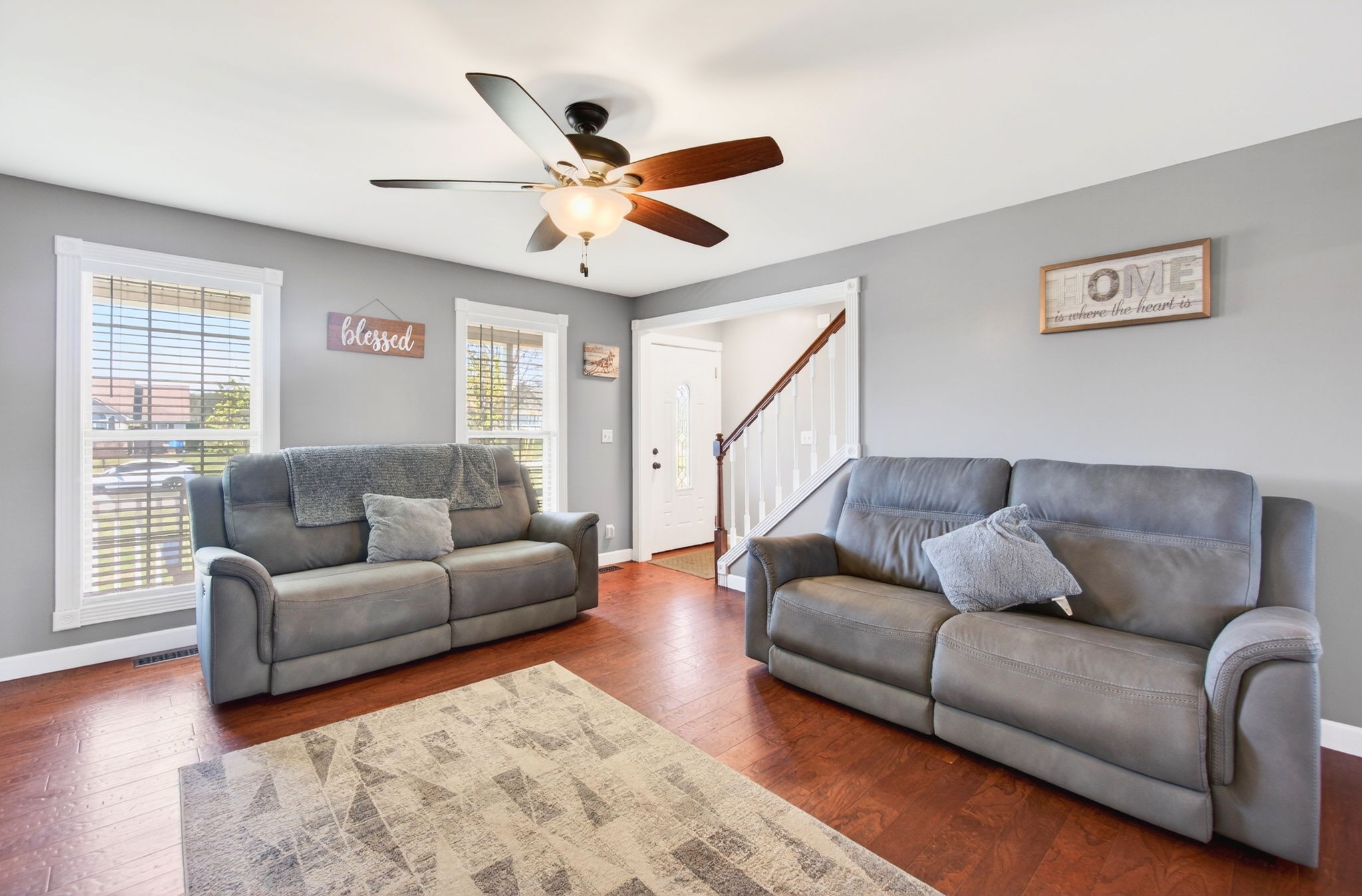 3432 WJ Robinson Road Cookeville, TN 38506 - Photo 3 of 32 a living room with furniture and a large window