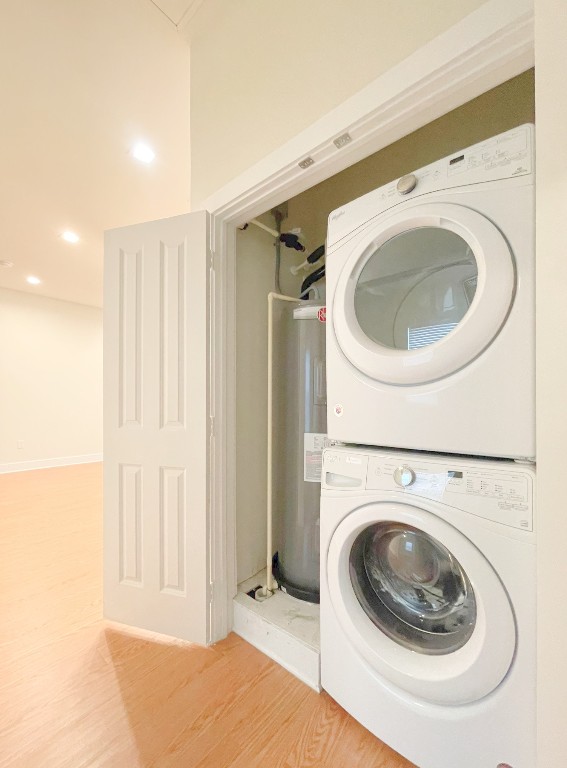 2400 Louis Henna Boulevard, Unit 103 Round Rock, TX 78664 - Photo 16 of 22 a utility room with dryer and washer