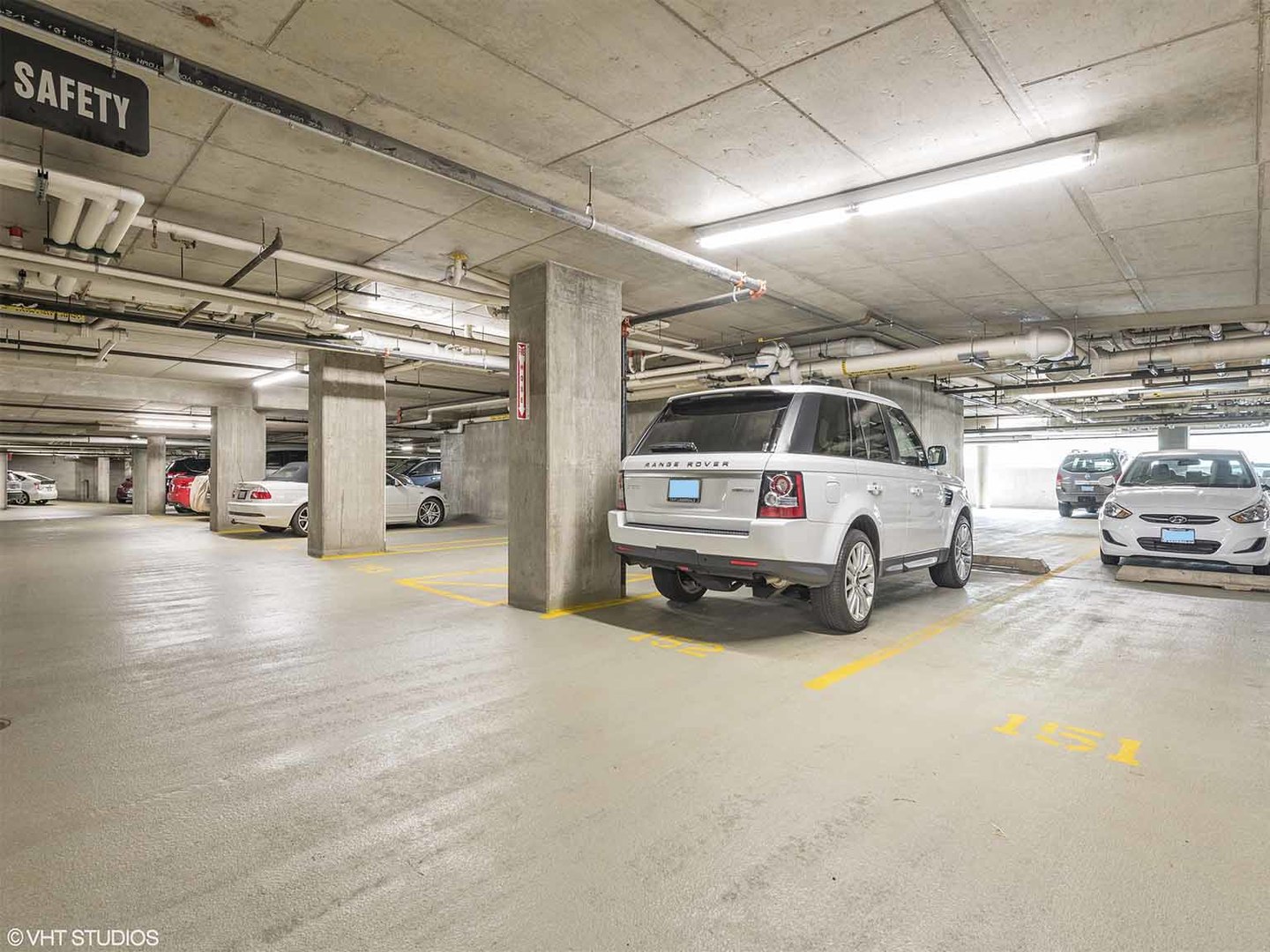 1720 Maple Avenue, Unit 2680 Evanston, IL 60201 - Photo 47 of 74 a view of cars parked in a parking