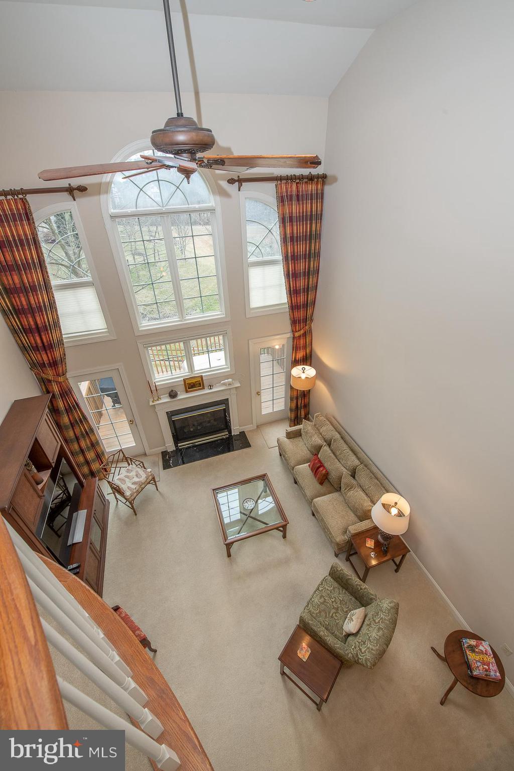 1275 Johnson Lane Ambler, PA 19002 - Photo 9 of 36 Family room from upstairs balcony
