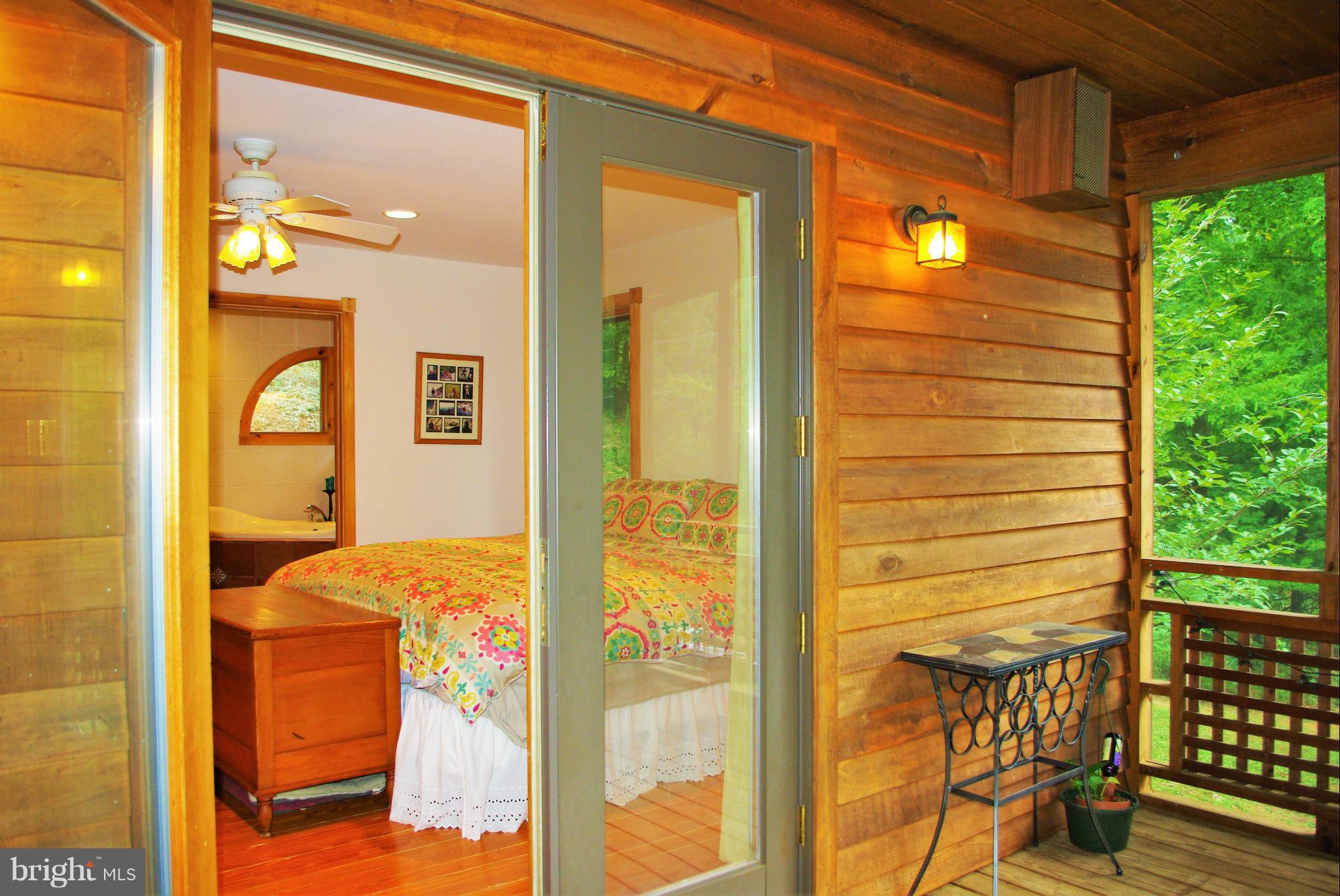 416 Rolling Road Sperryville, VA 22740 - Photo 11 of 25 View of the master suite from the porch