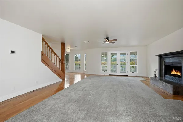 a view of swimming pool with a backyard