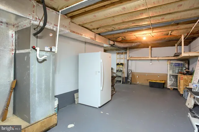 a view of a storage & utility room