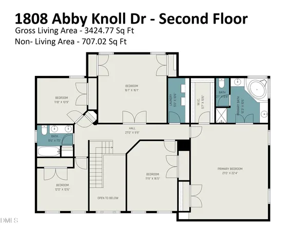 $795,000 | 1808 Abby Knoll Drive, Apex, NC 27502