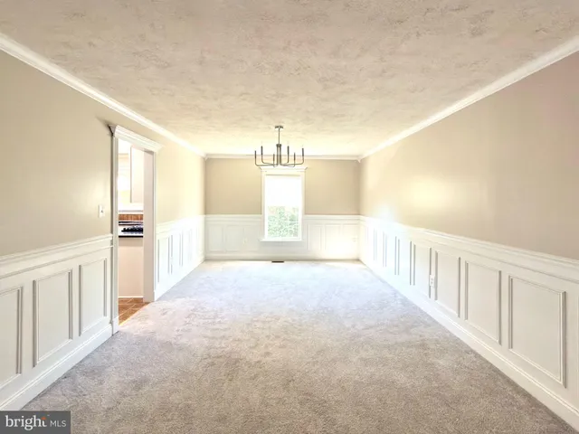 a view of empty room