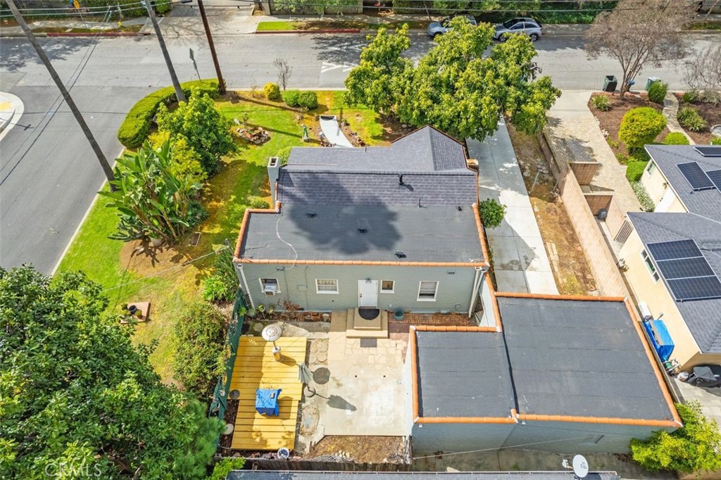 330 El Nido Avenue Pasadena, CA 91107 - Photo 27 of 41 an aerial view of a house with a yard swimming pool