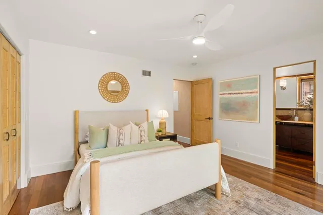 a view of a door and an outdoor space