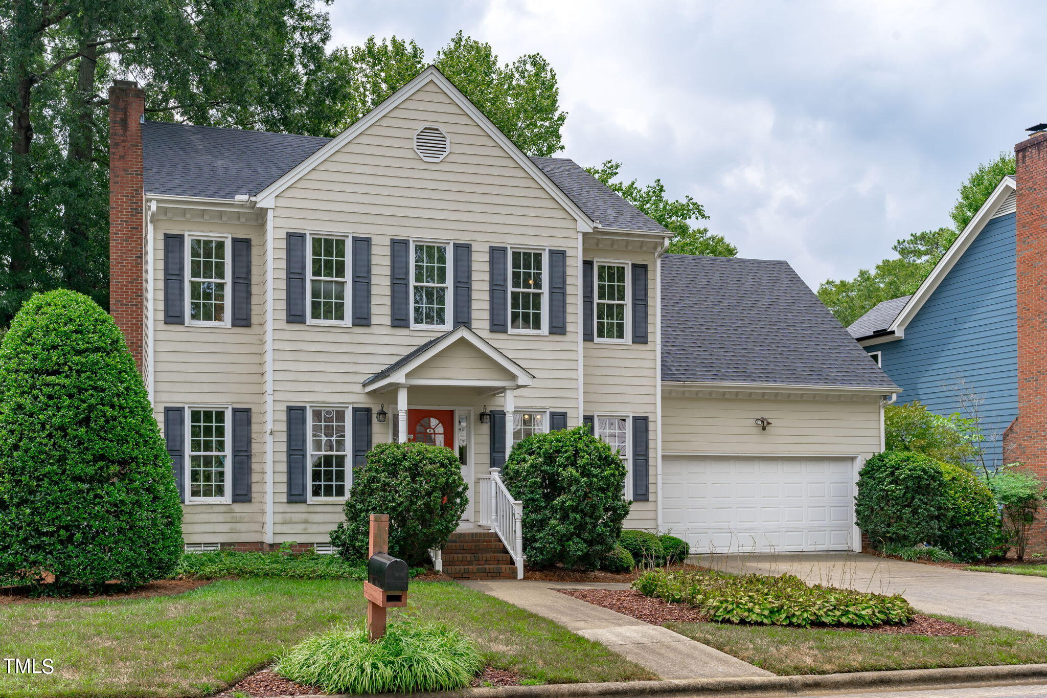 206 Palace Green Cary, NC 27518 - Photo 2 of 51 front view of a house and a yard
