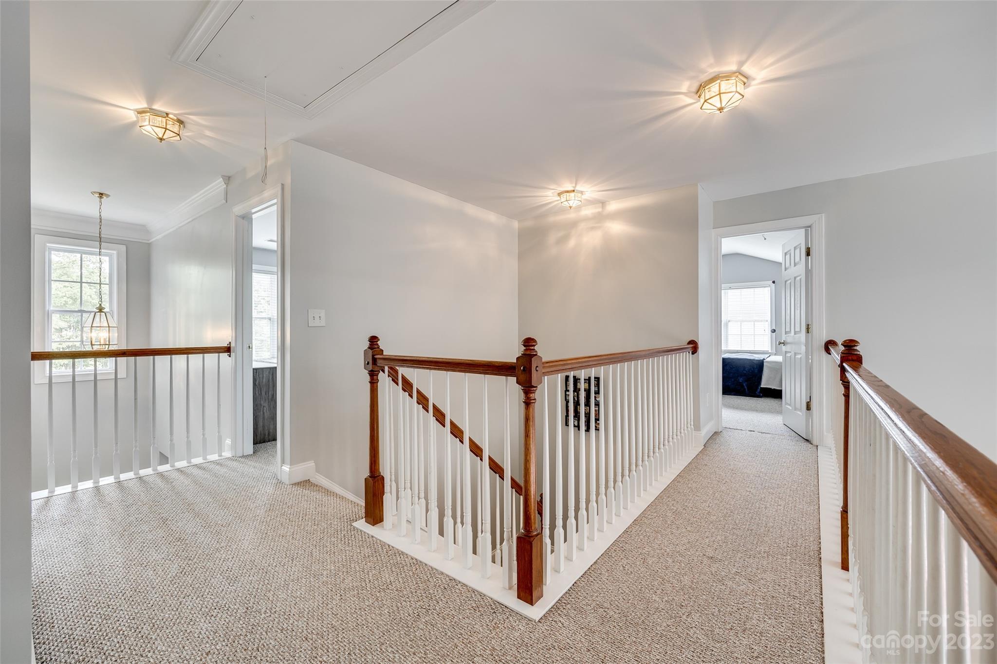 5540 Alexandrite Way Fort Mill, SC 29708 - Photo 24 of 46 a view of a hallway with workspace