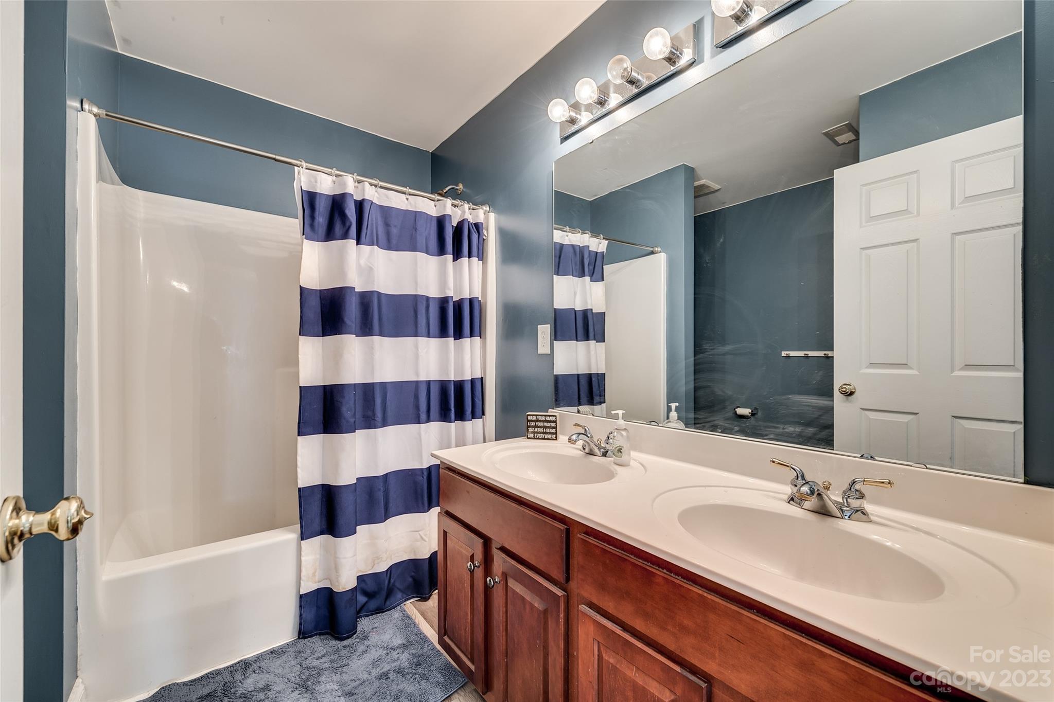 5540 Alexandrite Way Fort Mill, SC 29708 - Photo 30 of 46 a bathroom with a sink and a mirror