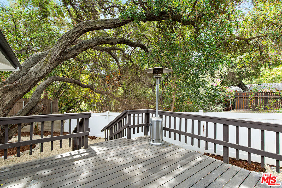 1700 Old Grove Road Pasadena, CA 91107 - Photo 33 of 33 a view of a wooden deck with a yard