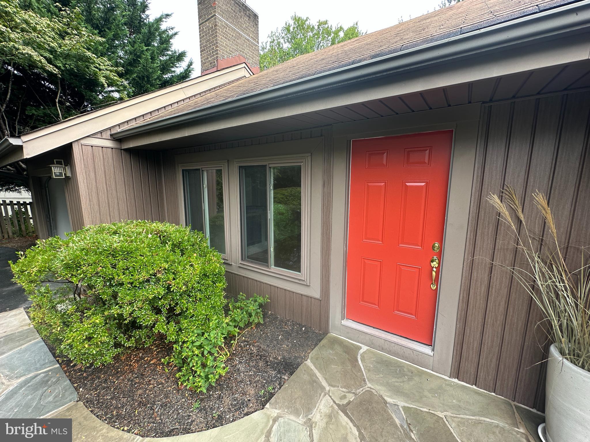 a view of a entryway door of the house