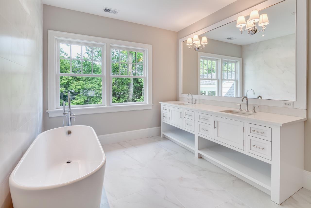 5 Top Sail Road Rowayton, CT 06853 - Photo 14 of 16 a bathroom with a sink and a bathtub
