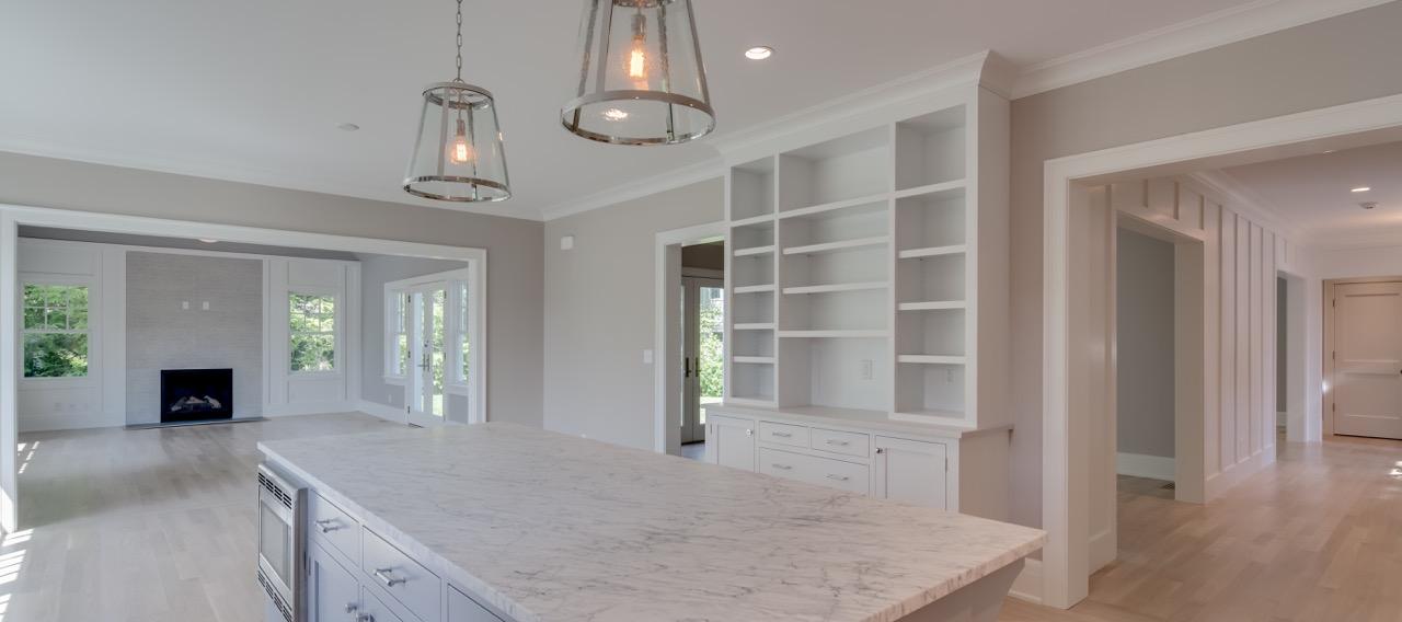 5 Top Sail Road Rowayton, CT 06853 - Photo 6 of 16 a view of a kitchen with furniture and a fireplace