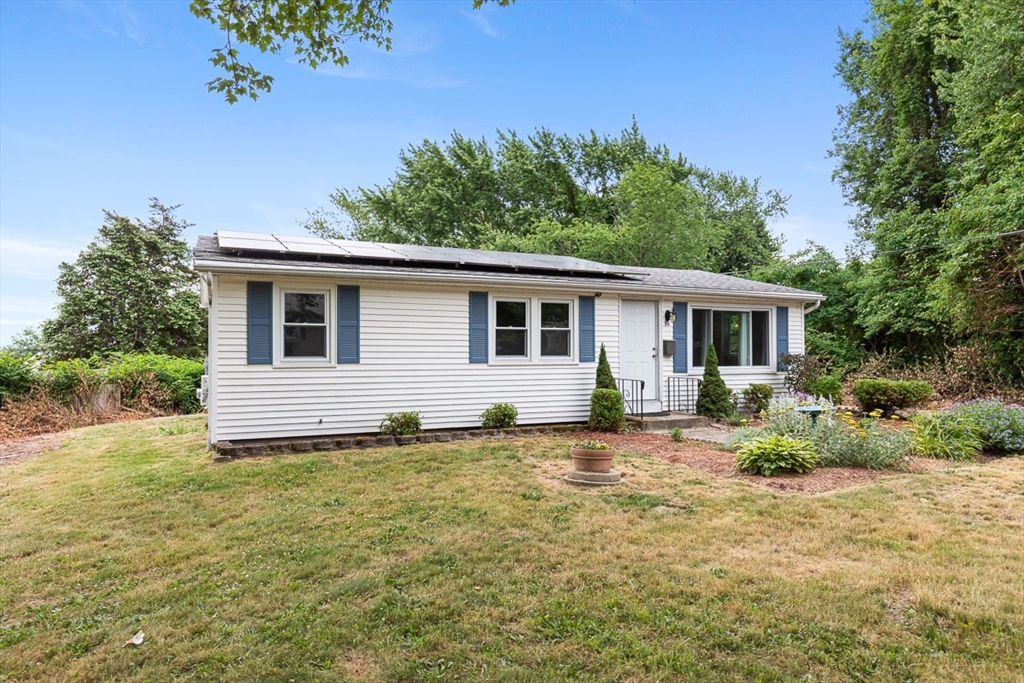 99 Swansom Road Swansea, MA 02777 - Photo 4 of 42 front view of a house with a yard