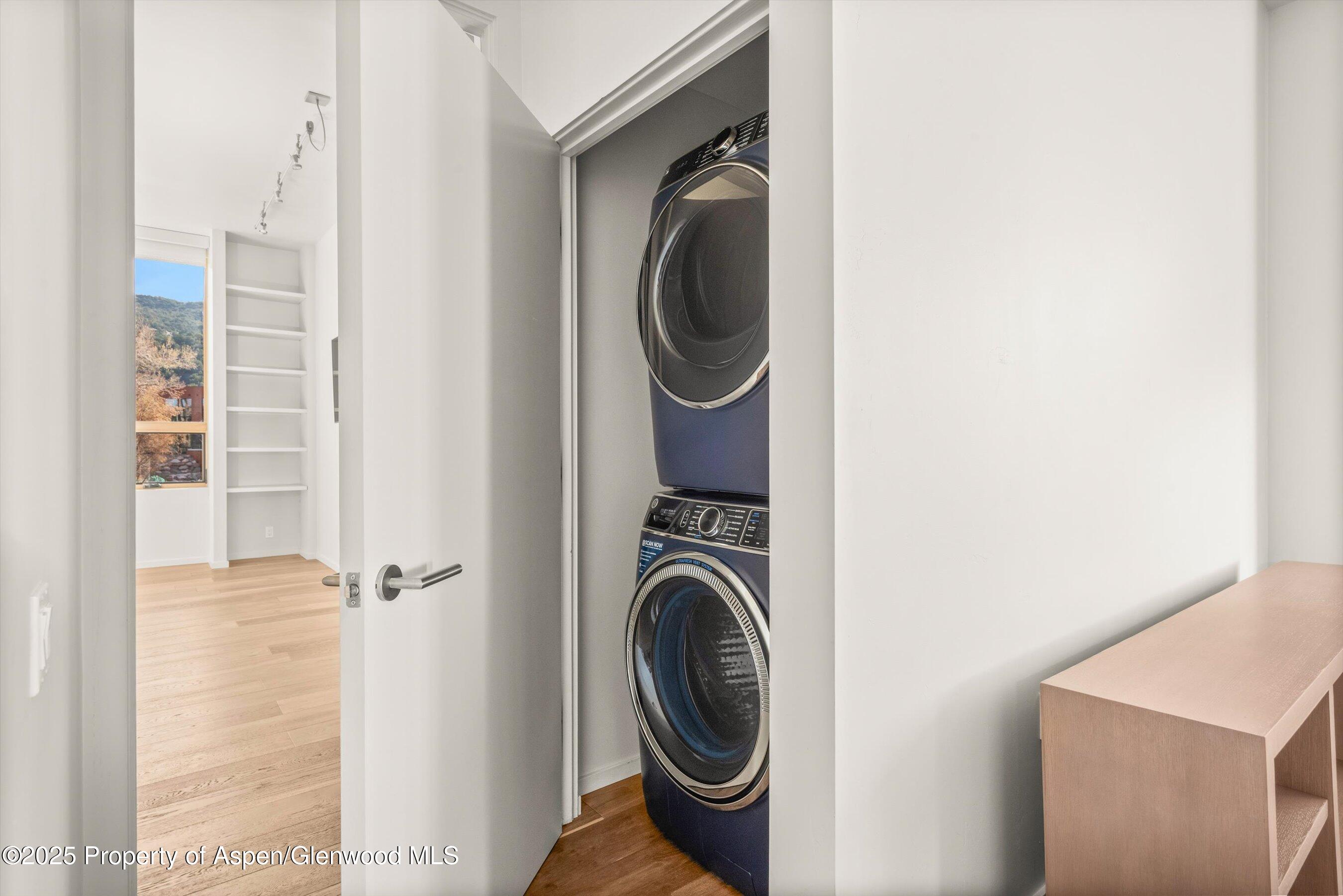 104 Evans Road, Unit 105 Basalt, CO 81621 - Photo 19 of 23 a utility room with dryer and washer