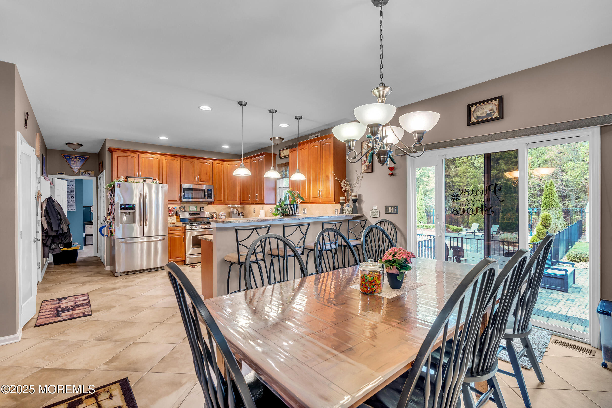 6 Firenze Road Jackson, NJ 08527 - Photo 18 of 57 a view of a dining room with furniture window and outside view