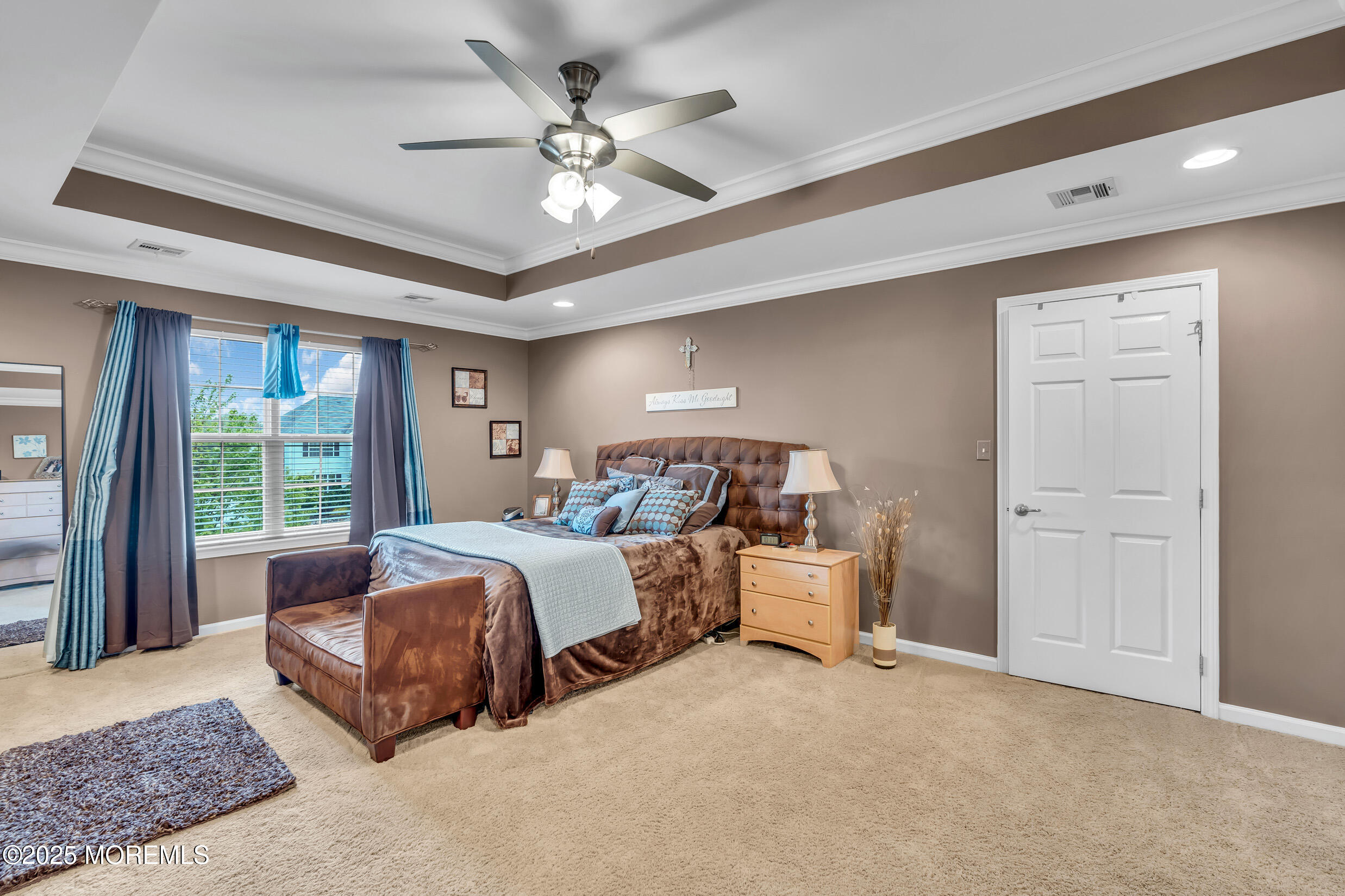 6 Firenze Road Jackson, NJ 08527 - Photo 28 of 57 a bed room with bed and a large window