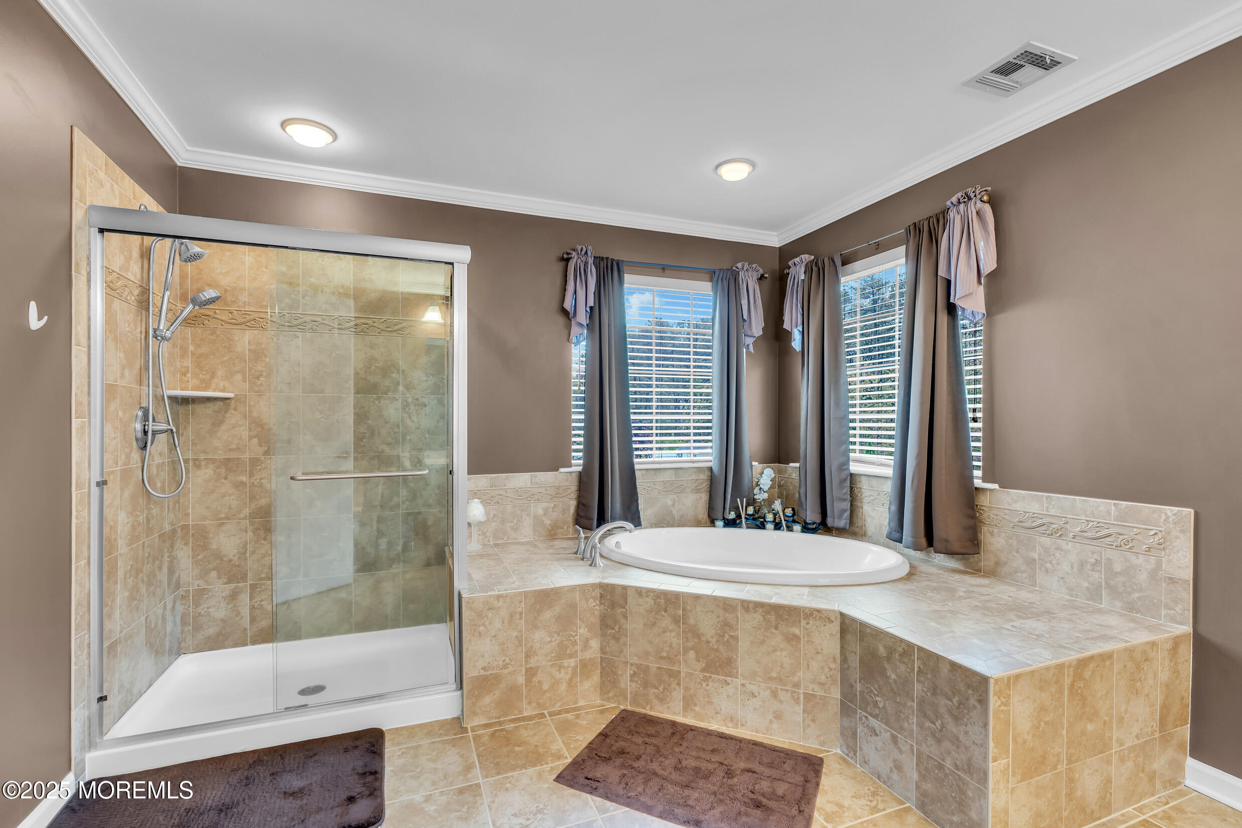 6 Firenze Road Jackson, NJ 08527 - Photo 31 of 57 a bathroom with a tub shower and sink