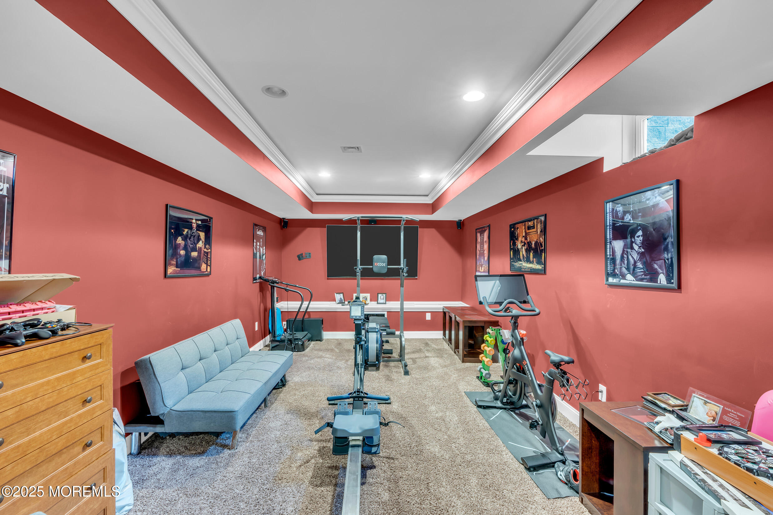 6 Firenze Road Jackson, NJ 08527 - Photo 41 of 57 a living room with furniture and wooden floor