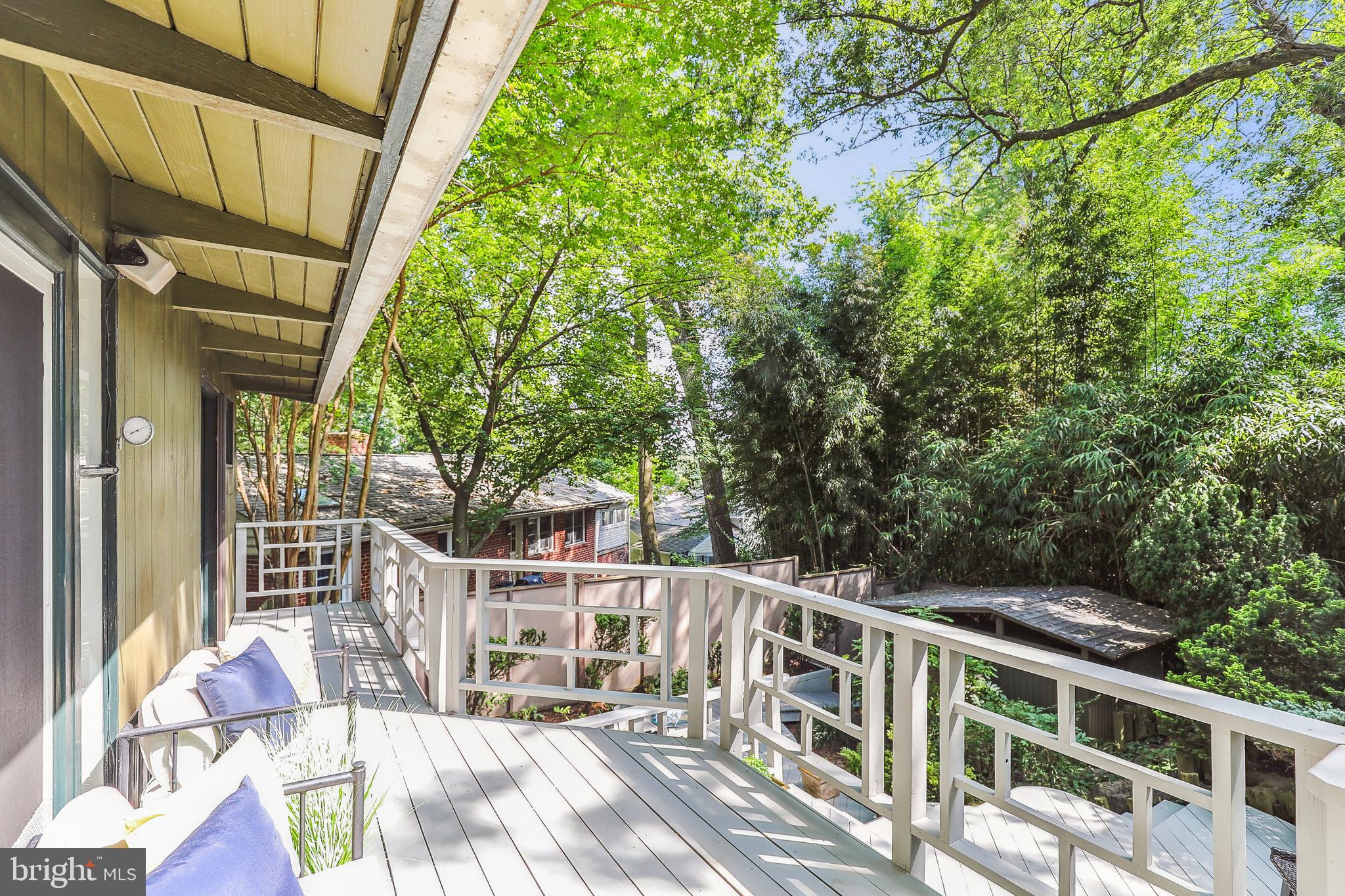 2202 Richland Place Silver Spring, MD 20910 - Photo 12 of 53 Deck off the Living Room