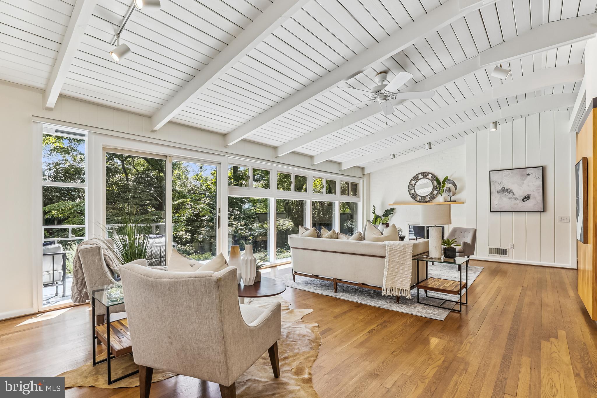 2202 Richland Place Silver Spring, MD 20910 - Photo 18 of 53 Living Room with Fireplace